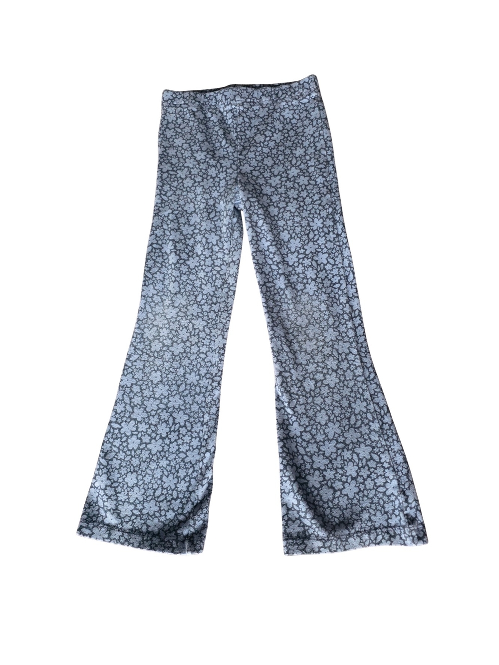 Carter's Light Blue Floral Flare Leggings